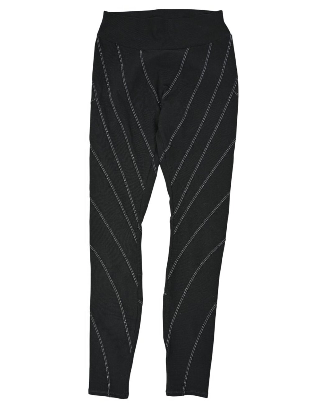 ALO Yoga Alosoft High-Waist Sunray Legging in Black/White